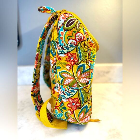 Provencal Backpack- Vera Bradley Double Zip - Picture 2 of 16
